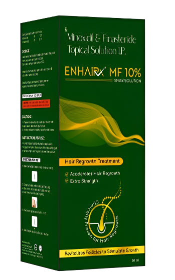 ENHAIRX MF 10% Minoxidil & Finasteride Topical Solution / Spray