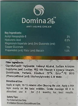 Domina 24 Anti Aging Cream | 30gm
