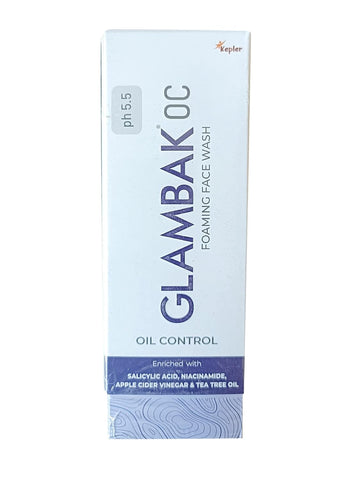 Glambak OC (Oil Control) Foaming Face Wash 100ml