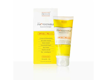 Photostable Sunscreen Emulgel SPF 55+/PA++++