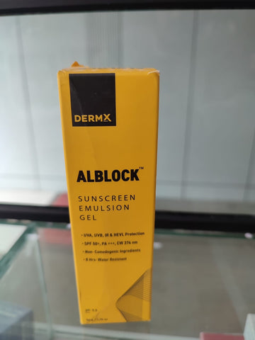Alblock Sunscreen Emulsion Gel SPF 50+ PA+++