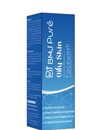 BMJ Puré OILY SKIN Gel Facewash for Oily & Acne Prone Skin