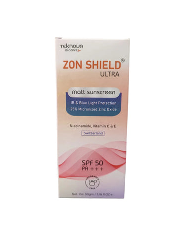 ZON SHIELD ULTRA MATT SUNCREEN