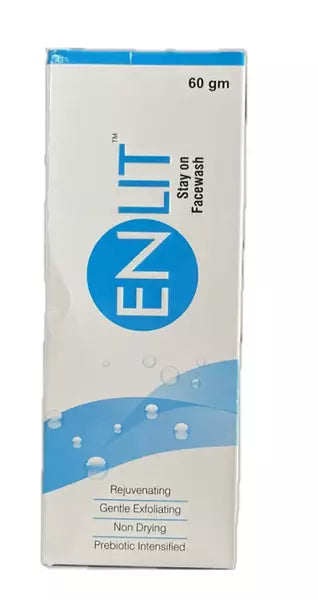 Enlit Stay On Face Wash 60gm
