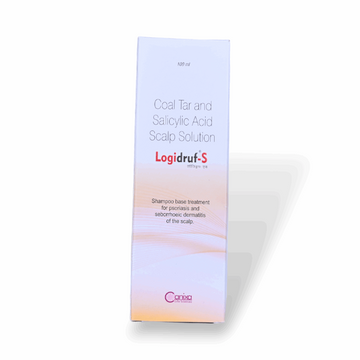Logidruf-S Solution 100 ML | Anti Dandruff Shampoo | Remove Psoriasis Scales