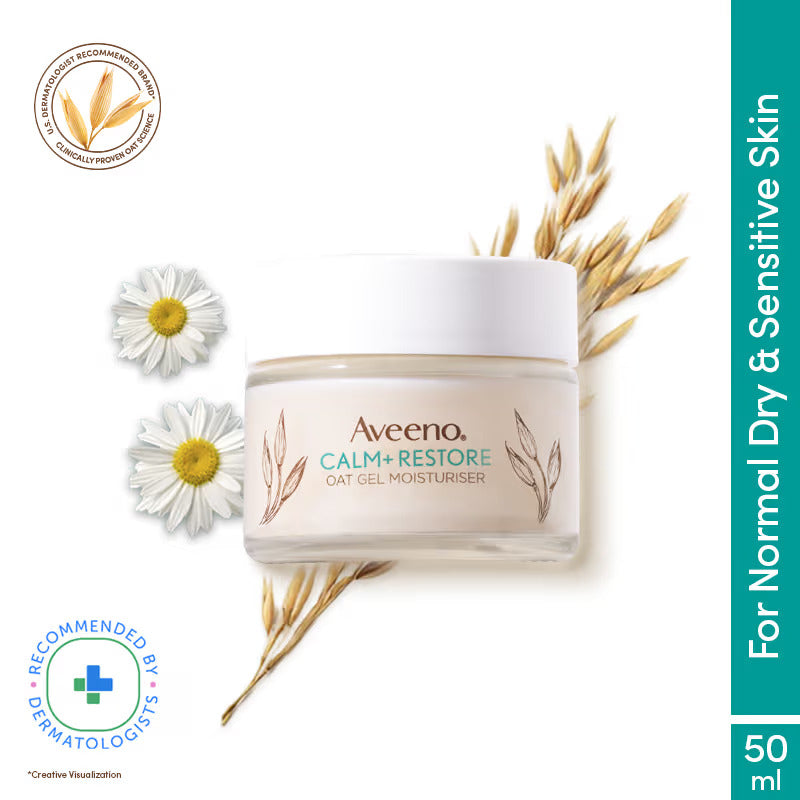 Aveeno Calm + Restore Oat Gel Face Moisturizer
