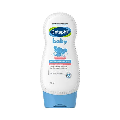 Cetaphil Baby Moisturizing Bath and Wash, 230ml