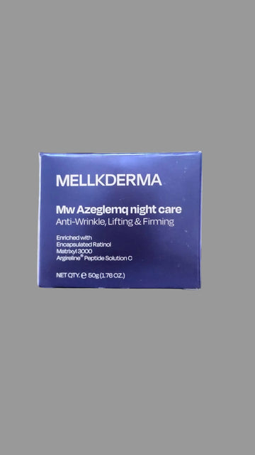 MELLKDERMA  Mw Azeglemq night care Anti-Wrinkle, Lifting & Firming