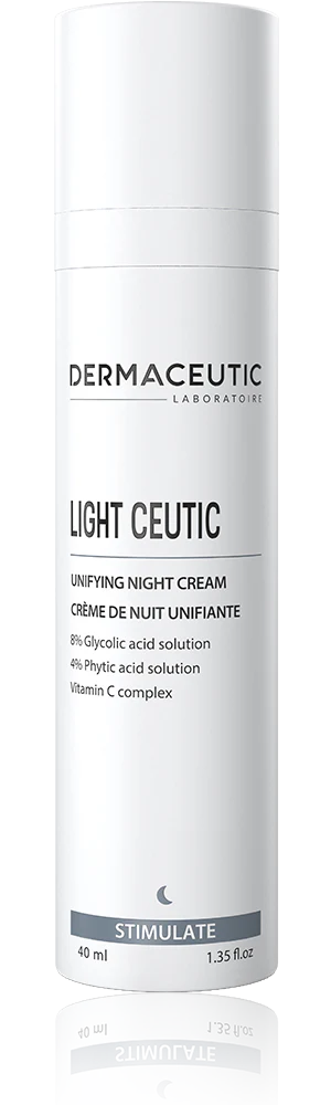 Dermaceutic Light Ceutic Unifying Night Cream,40ml