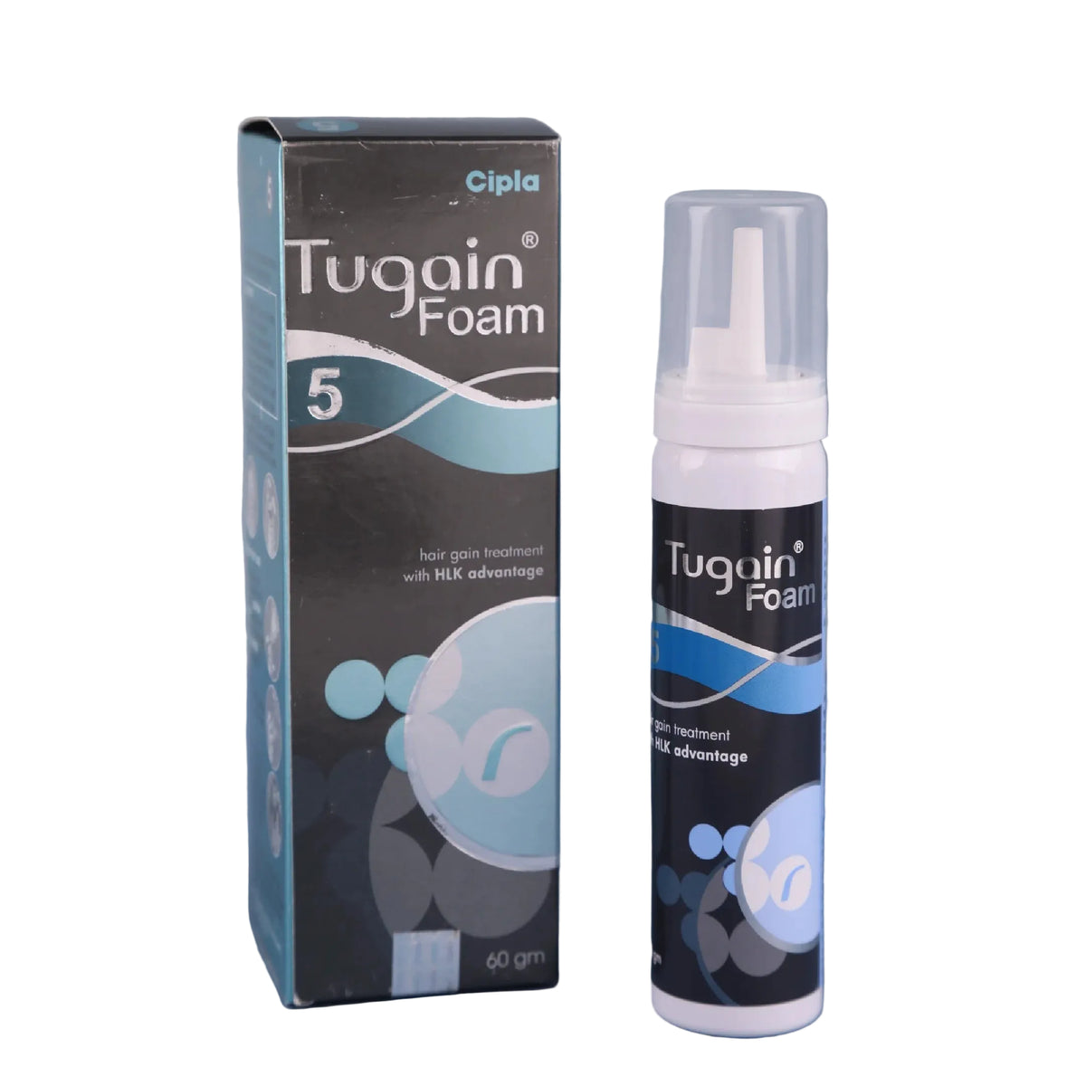 TUGAIN FOAM 5%60GM SOLUTION
