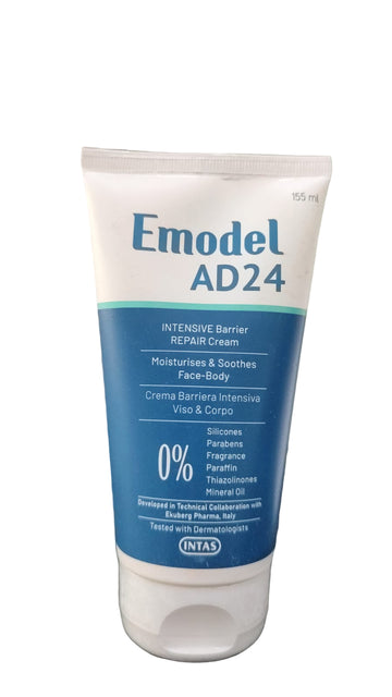 Emodel AD 24  INTENSIVE Barrier REPAIR Cream  Moisturises & Soothes Face-Body