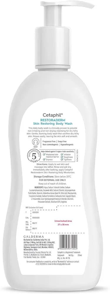 Cetaphil Resto Bodywash | 295ml