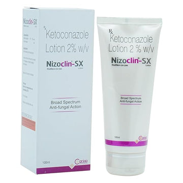 Nizoclin-SX - Tube of 100ml Lotion with Ketoconazole
