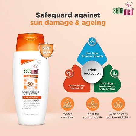 Sebamed Multi Protect Sun lotion SPF 50, 150 ml