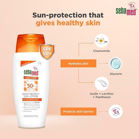 Sebamed Multi Protect Sun lotion SPF 50, 150 ml