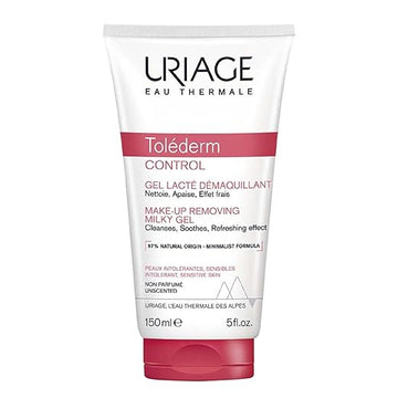 Uriage Tolederm Control Gel Make-Up Removing Milky Gel