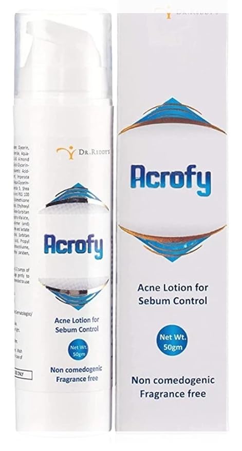 Acrofy Moisturizer for Acne-Prone Face Lotion (50g)