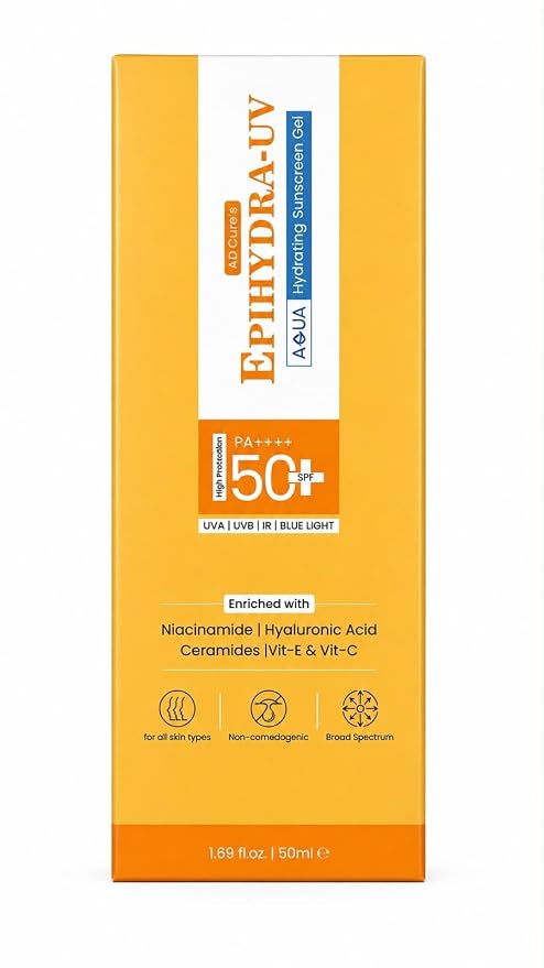 EPIHYDRA UV AQUA Hydrating Sunscreen Gel SPF50 50ml