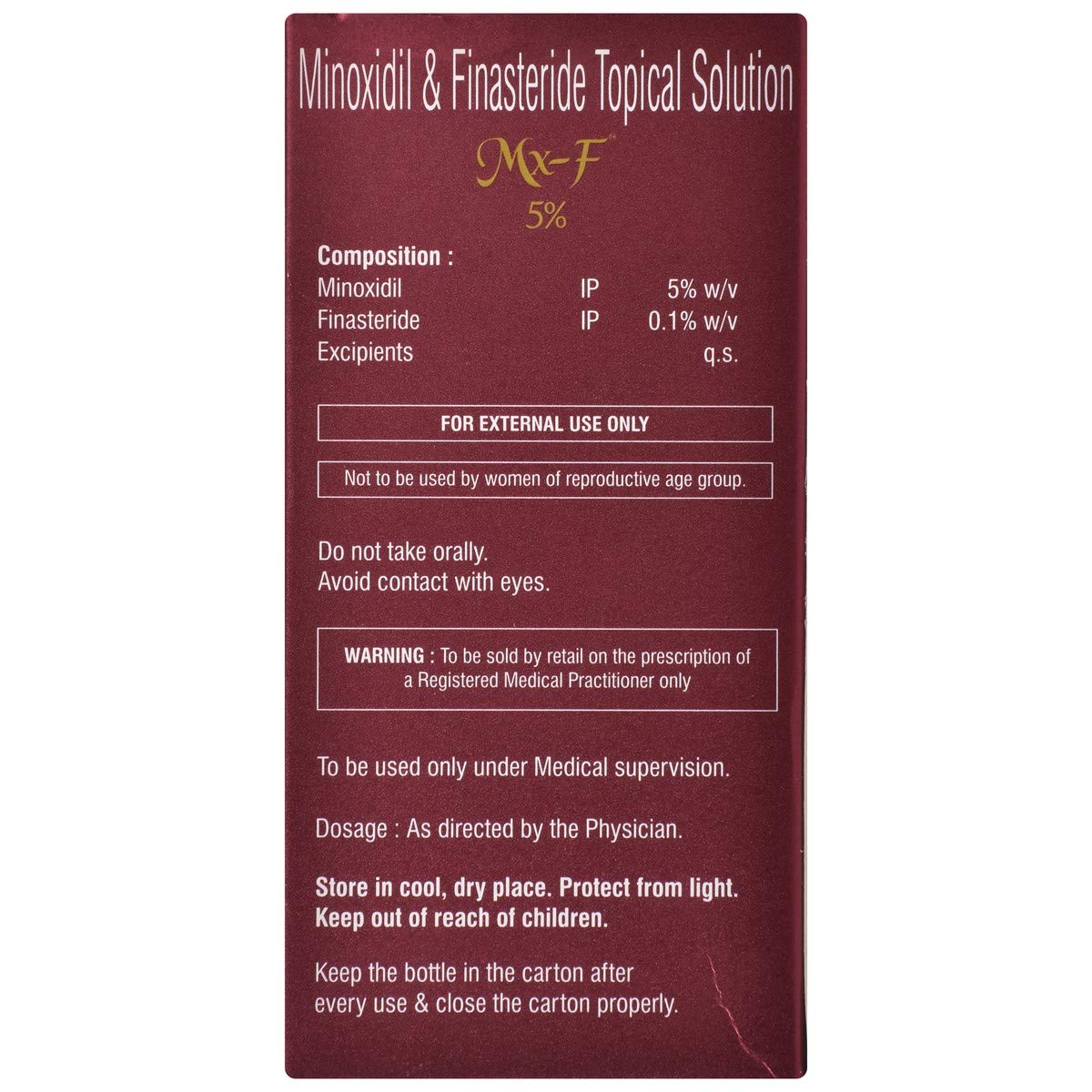 MX-F 5% Solution