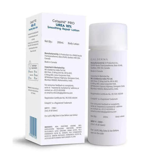 Cetaphil Pro Urea 10% Smoothing Repair Lotion | 200 ml