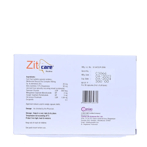 Zit Care Tablets | 10 Tab