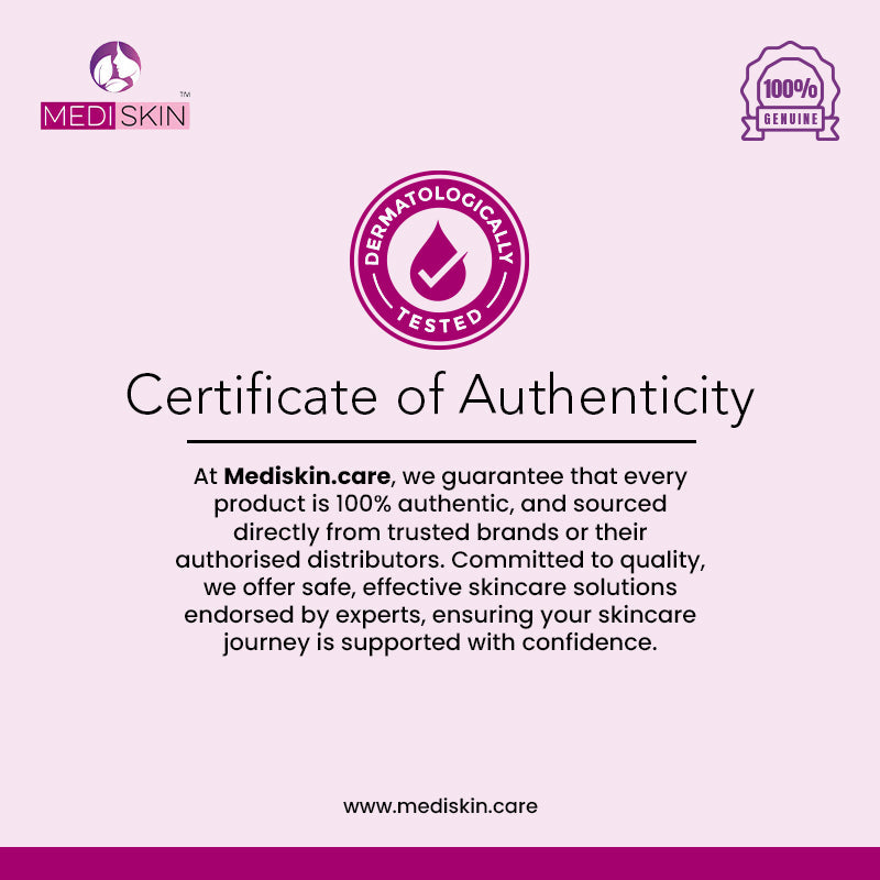 Cerificate of Authenticity 