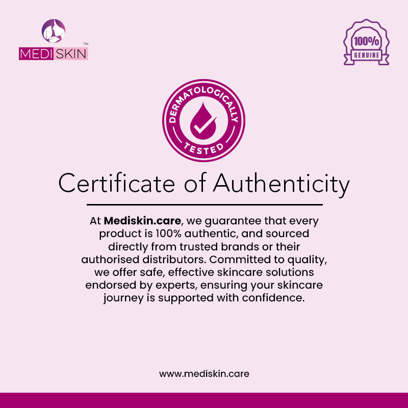 Aqua Oat Moisturizing Lotion Certificate