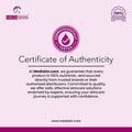 Aqua Oat Moisturizing Lotion Certificate