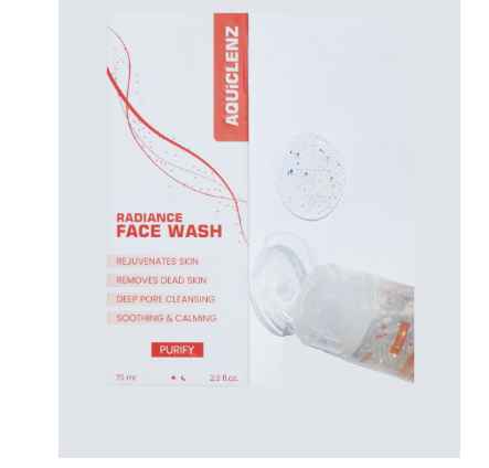 AQUICLENZ RADIANCE FACEWASH For Excess Oil