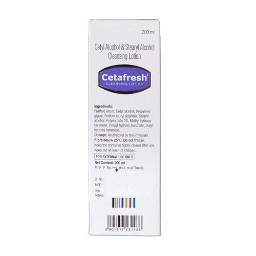 fragrance free cleansing lotion
