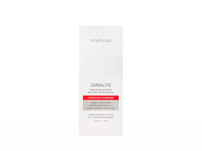 Ceuticoz Curalite Exfoliating Face Wash