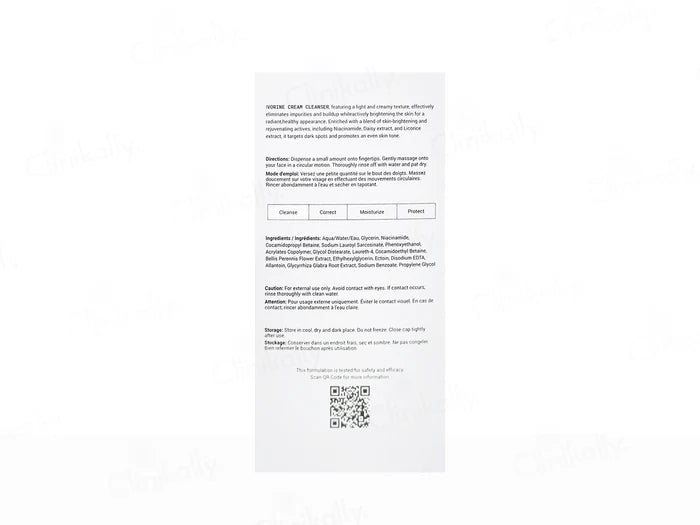 Ceuticoz Ivorine Niacinamide & Daisy Extract Cream Cleanser