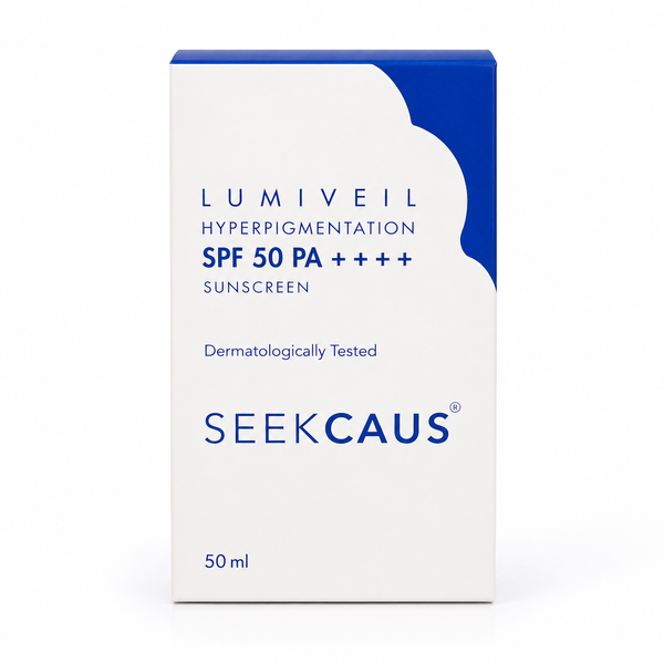 Seekcaus Lumiveil Hyperpigmentation SPF 50 PA++++ Sunscreen