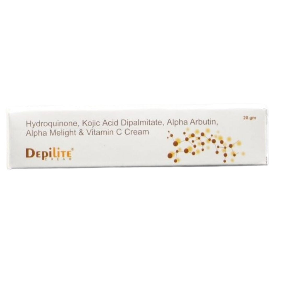 Kojic Acid, Alpha Arbutin, and Vitamin C