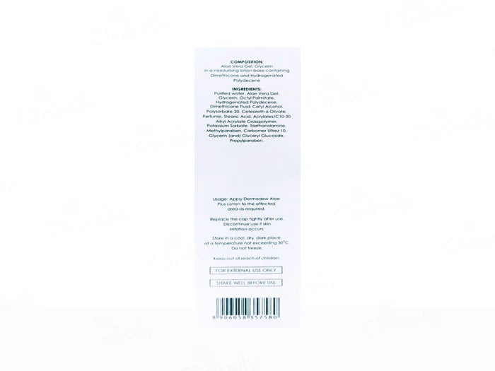 Dermadew Aloe Plus Moisturiser Lotion