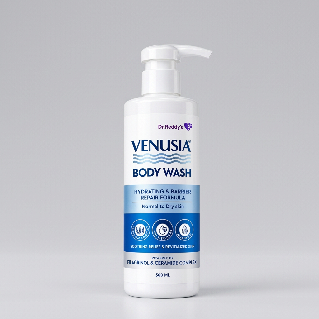 Venusia Hydrating & Barrier Repair Body Wash 300ml