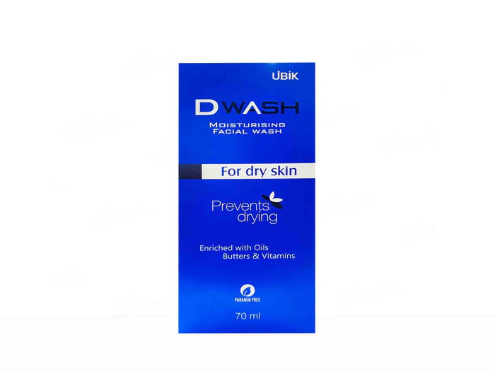 DWash Moisturising Facial Wash For Dry Skin