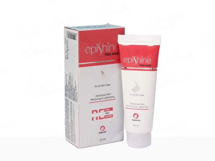 Benefits of Epishine Face Wash For Whitening & Lightening the Skin
