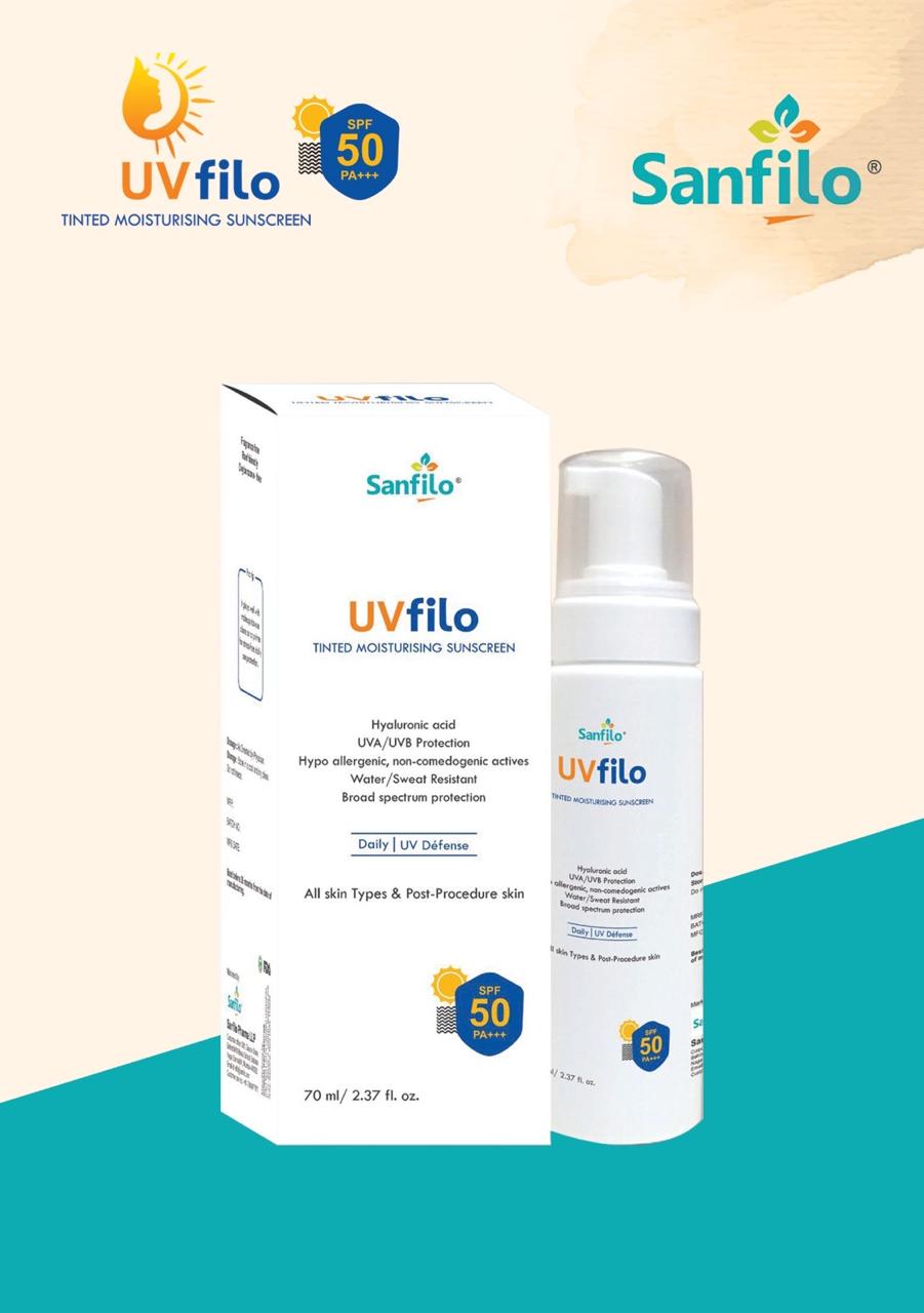 Uvfilo Tinted Moisturising Sunscreen