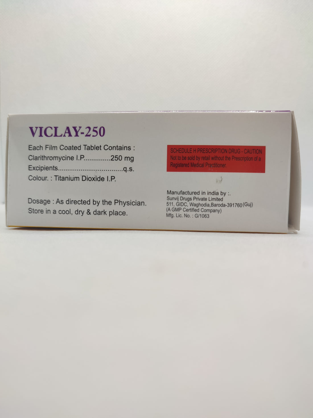 Viclay-250 Tab | 10 Tab