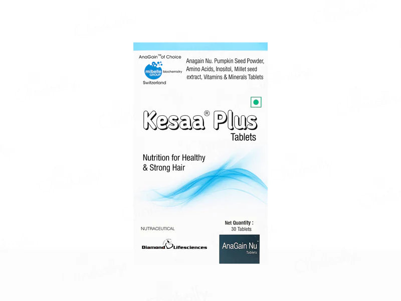 Kesaa Plus Nutraceutical Tablet For Healthy & Strong Hair