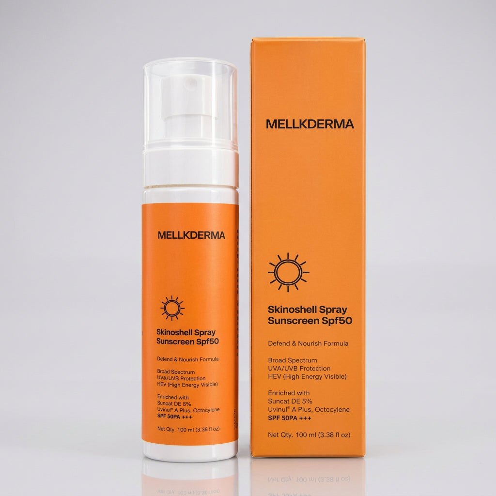Mellkderma Skinoshell Spray Sunscreen SPF 50 PA+++