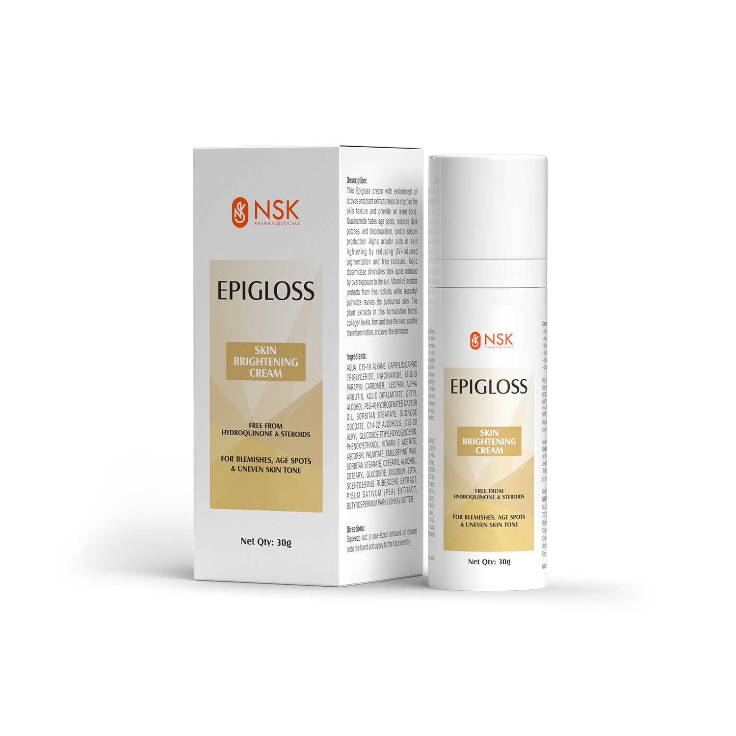 EPIGLOSS Skin Brightening Cream