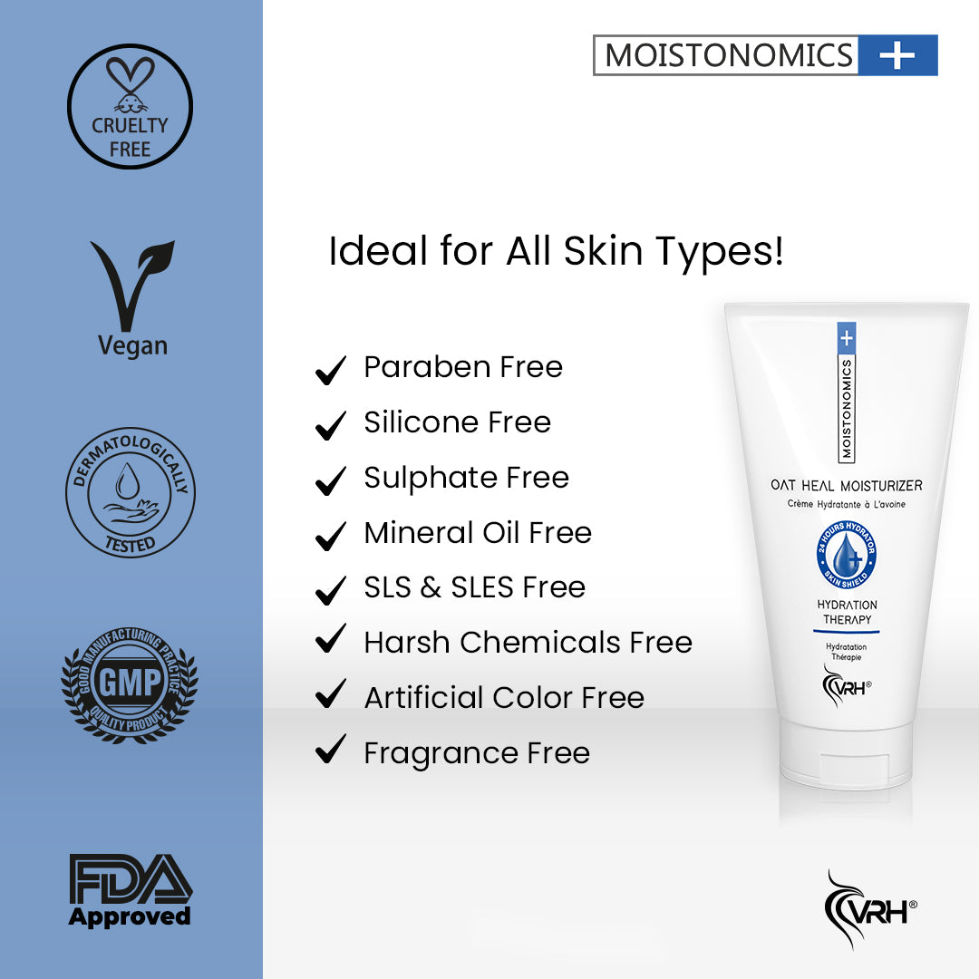 Oat Heat Moisturizer for all skin types
