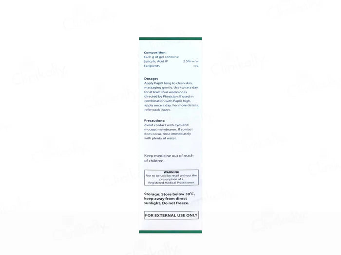 PapiX Long 2.5% Salicylic Acid Gel