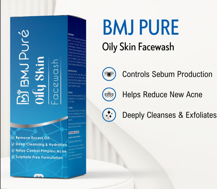 BMJ PURE OILYSKIN FACEWASH