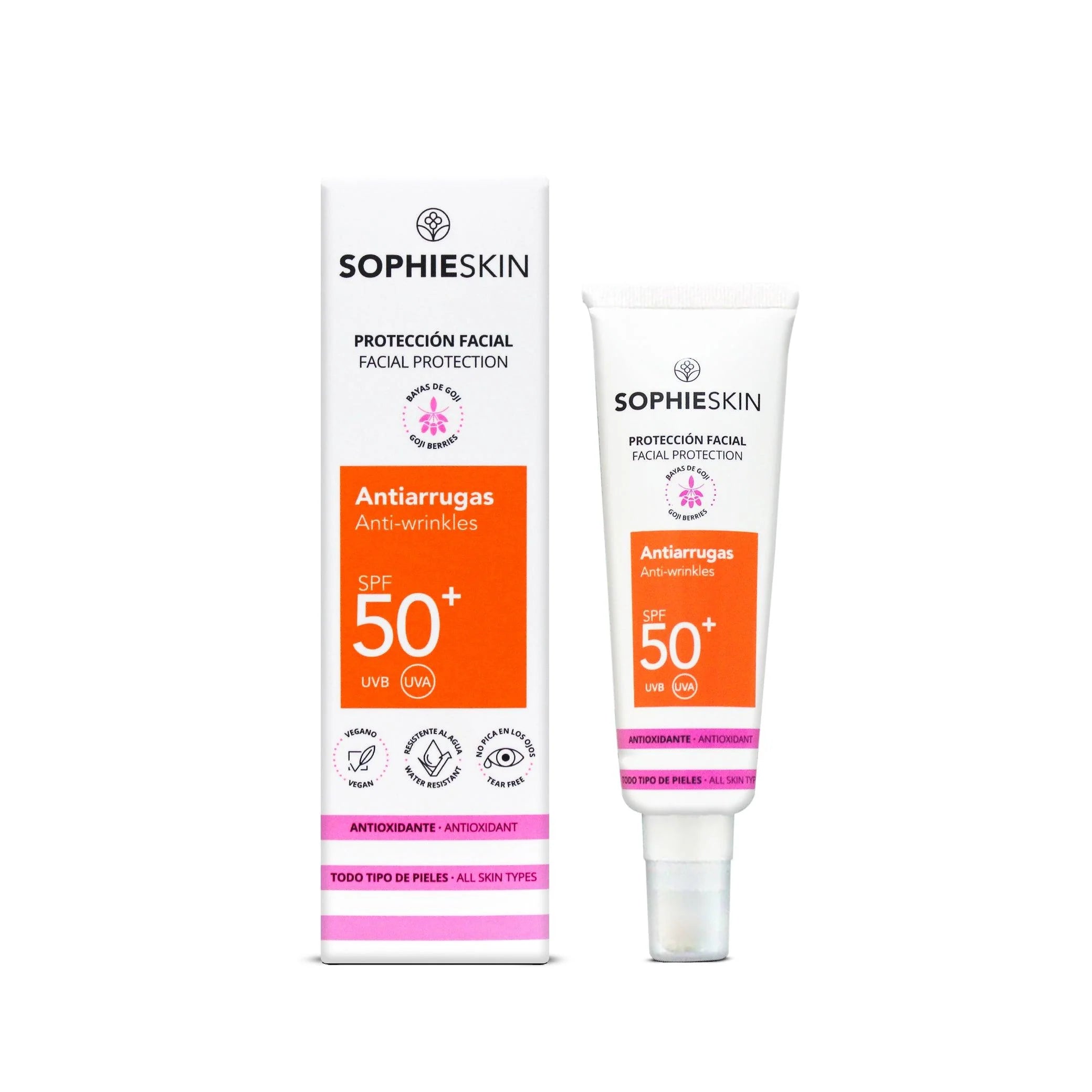 Sophieskin Anti-Wrinkle Facial Sunscreen SPF 50 (50ml)