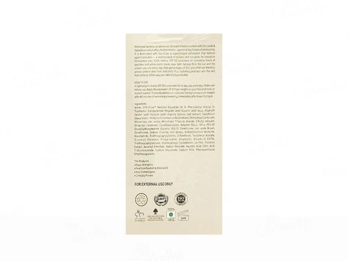 Skinmedis Photomed Spotless Tinted Sunscreen SPF 50