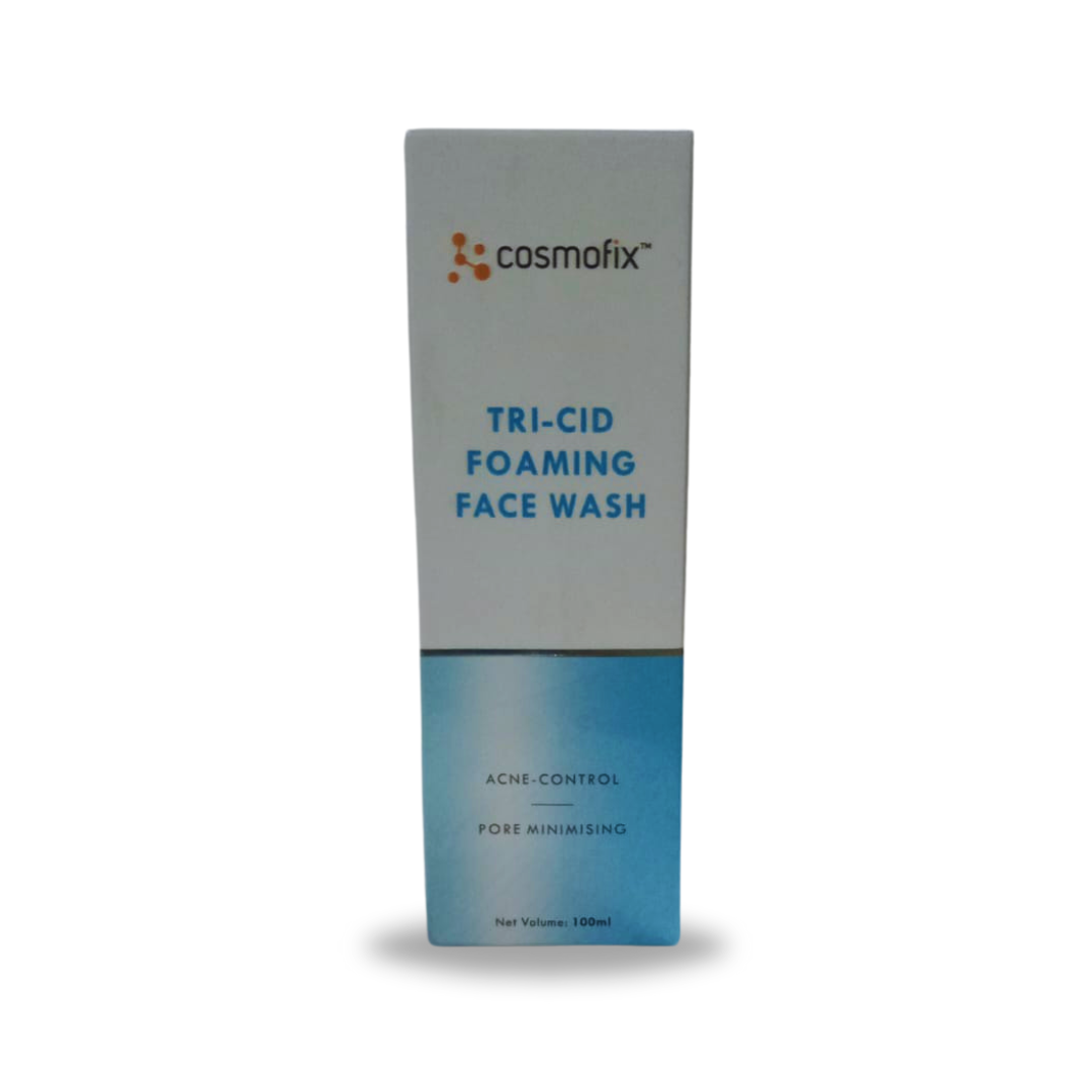 Cosmofix TRI-CID Foaming Face Wash – 100 ml