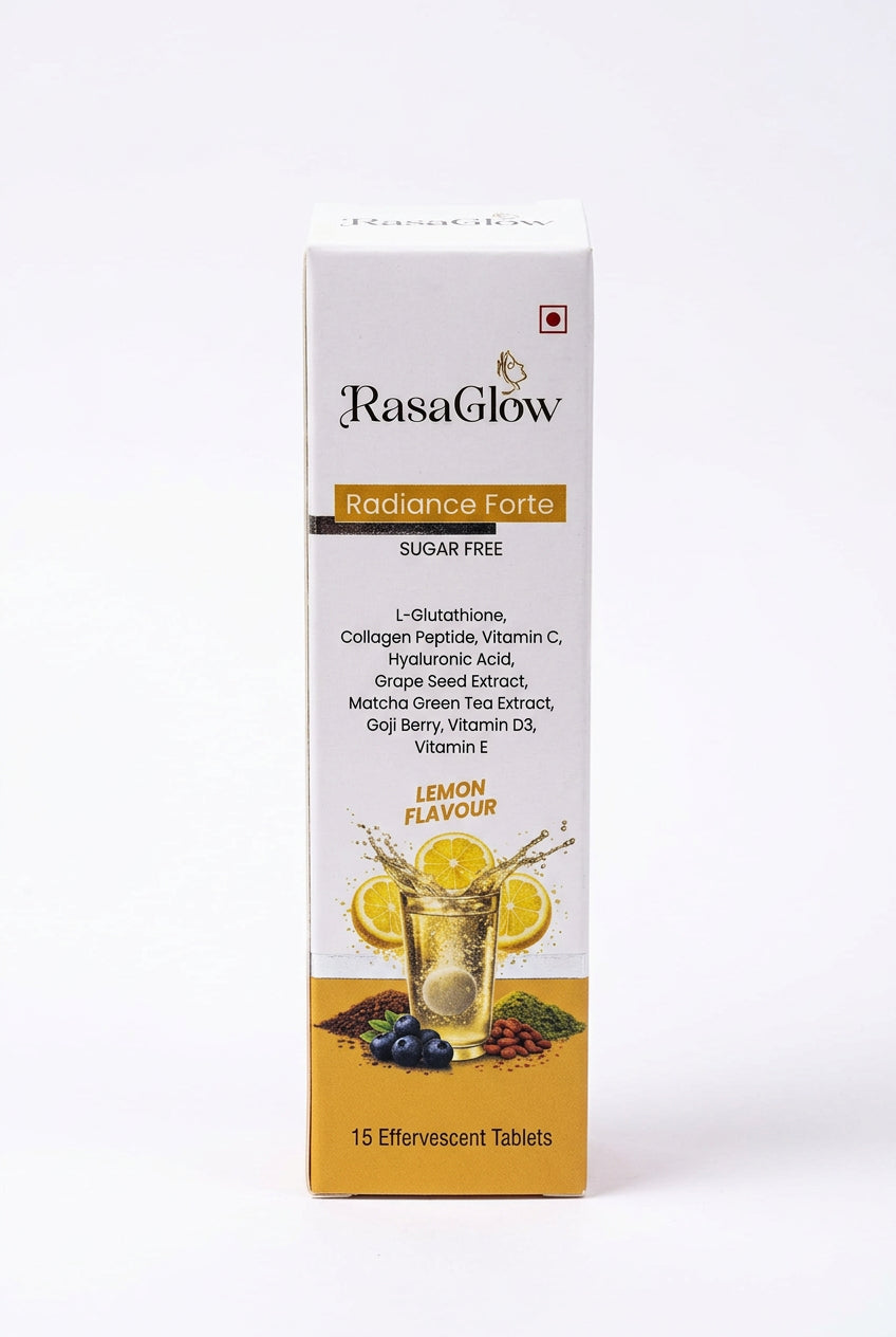 RASAGLOW RADIANCE FORTE 15 TABLETS